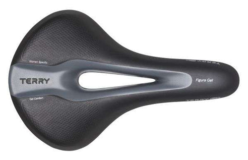 Terry zadel Figura gel dames zwart