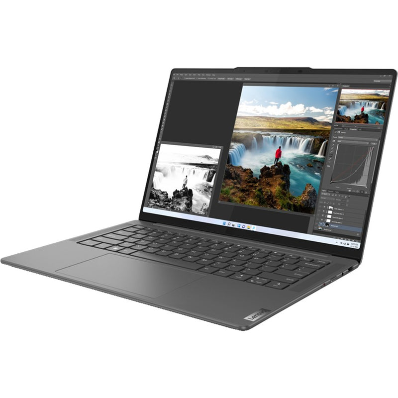 Load image into Gallery viewer, Lenovo yoga pro 7 14aph8 (82y8003cmh) 14.5 2-in-1 laptop (grijs | ryzen 7 7840hs | radeon 780m | 16 gb | 512 gb ssd)
