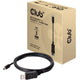 Club 3d mini-displayport naar displayport 1.4 hbr3 kabel (zwart, 2 meter)