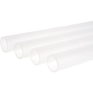 Alphacool eisrohr 16 13mm plexi (pmma) hardtube satin 80cm buis (transparant, 4 stuks)