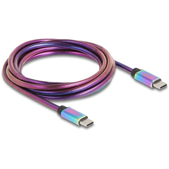 Load image into Gallery viewer, Delock usb 2.0 usb-c kabel, 2 meter (meerkleurig)
