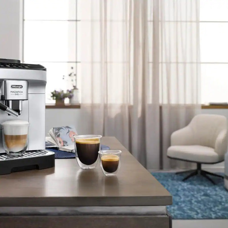 Load image into Gallery viewer, Delonghi magnifica evo ecam290.61.sb espressomachine volautomaat (zilver zwart)
