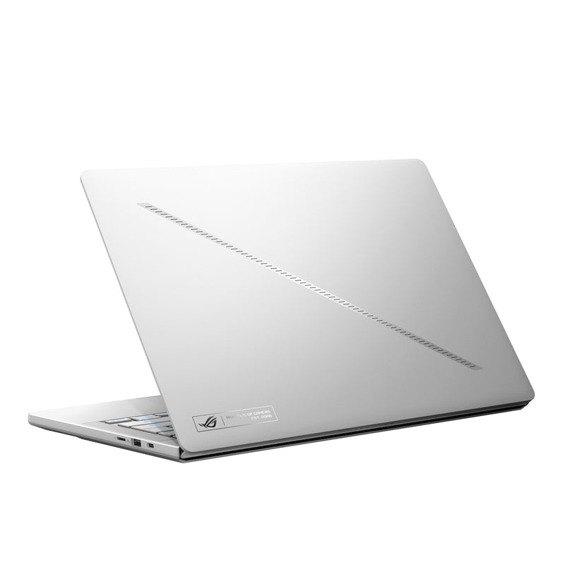 Afbeelding laden in galerijviewer, Asus rog zephyrus g14 ga403up-qs001w 14 copilot+ gaming laptop (wit | ryzen 9 270 | rtx 5070 | 32 gb | 1 tb ssd | oled)
