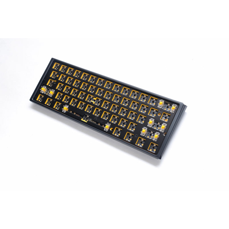 Load image into Gallery viewer, Ducky one 3 mini ansi layout barebone, toetsenbord (zwart zwart, us lay-out, 60%, rgb leds, hot swap, barebone)
