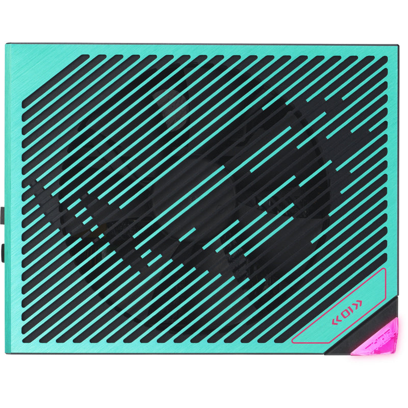Afbeelding laden in galerijviewer, Asus rog thor platinum iii hatsune miku edition modulaire 1200 watt voeding (zwart, 1x 12v-2x6, 4x pcie)
