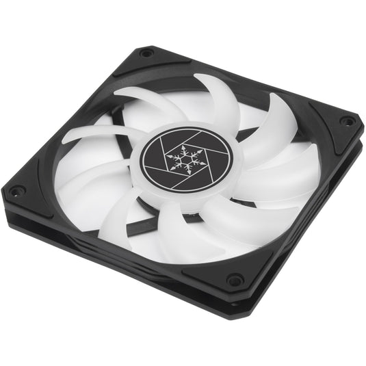 Silverstone vida 120 slim waterkoeling (zwart)