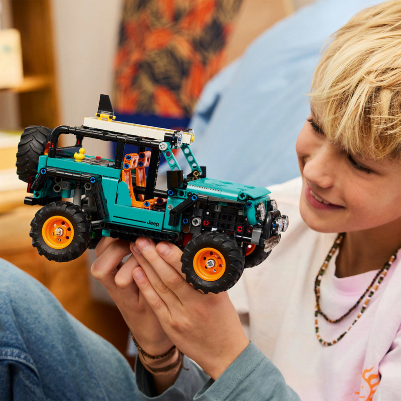 Cargue la imagen en el visor de la galería, Lego technic 42227 jeep wrangler rubicon terreinwagen
