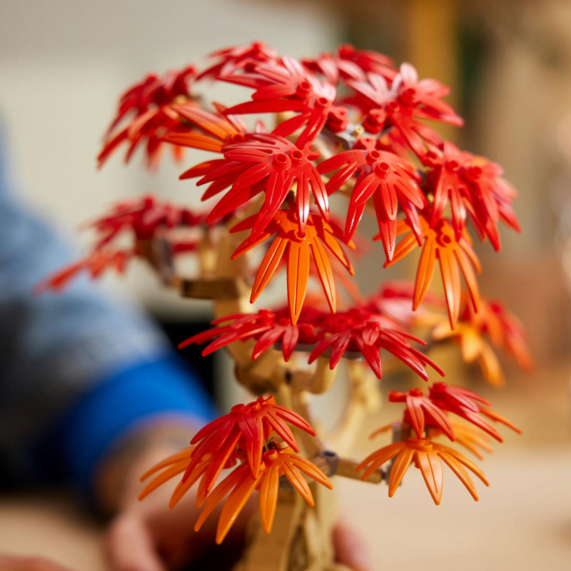 Laden Sie das Bild in Galerie -Viewer, Lego the botanical collection - japanse esdoorn bonsaiboompje constructiespeelgoed (10348)
