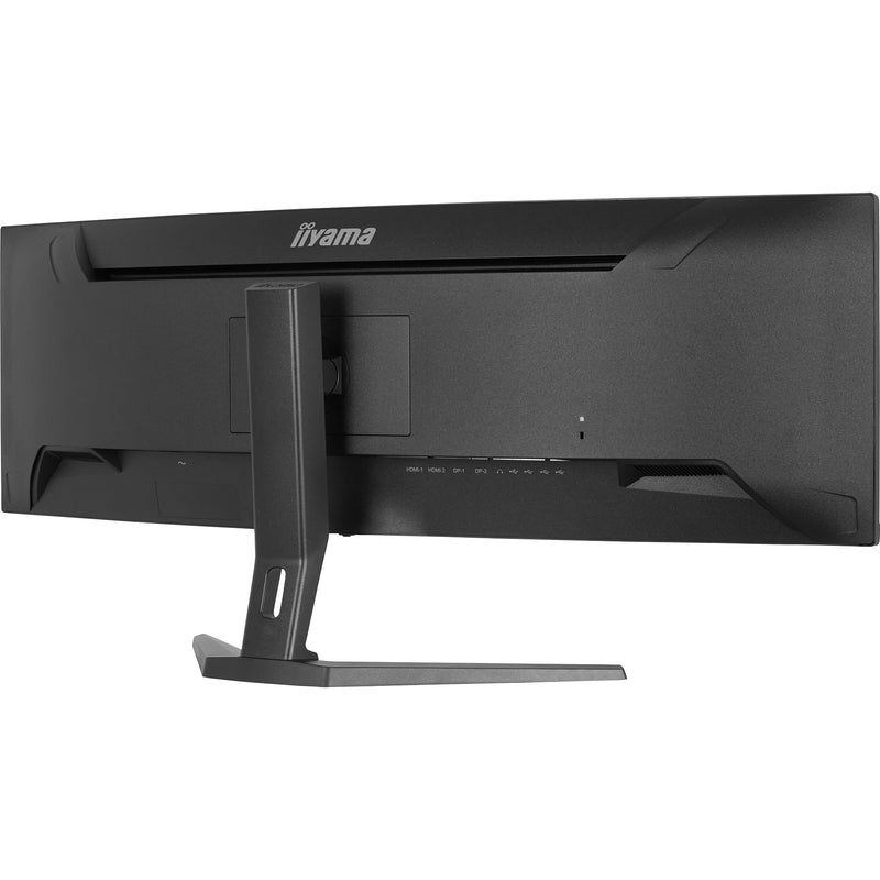 Load image into Gallery viewer, Iiyama prolite xcb4594dqsu-b1 44.5 curved ultrawide monitor (zwart (mat), hdmi, displayport, usb, audio)

