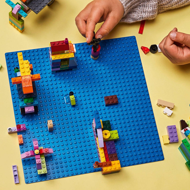 Afbeelding laden in galerijviewer, Lego classic blauwe bouwplaat 32x32 bouwbord 11025 blokken
