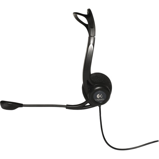 Pc headset logitech 960 zwart stereo binaural