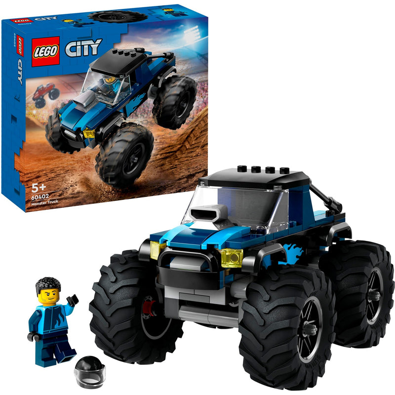 Afbeelding laden in galerijviewer, Lego city blauwe monstertruck - 60402
