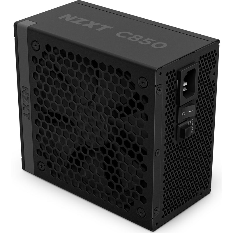 Load image into Gallery viewer, Nzxt c850 gold atx 3.1 modulaire 850 watt voeding (zwart, 1x 12v-2x6, 3x pcie)
