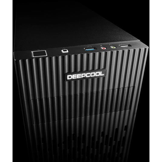 Deepcool matrexx 30 si mini tower behuizing (zwart | 2x usb-a)