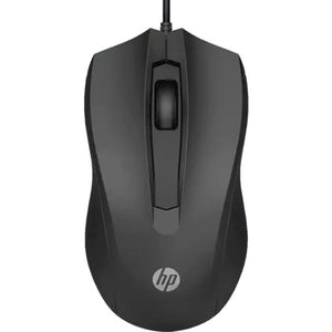 Hp 100 muis (zwart, 1600dpi)