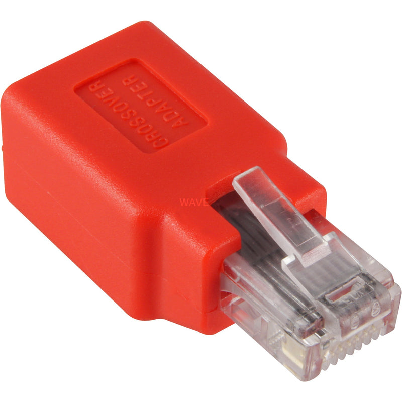 Cargue la imagen en el visor de la galería, Goobay adapter rj45 cat.5 crossover (rood)
