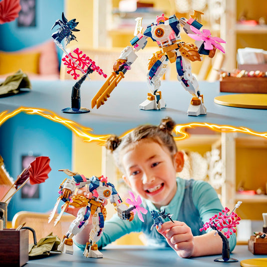 Lego ninjago - sora's elementaire techmecha constructiespeelgoed (71807)