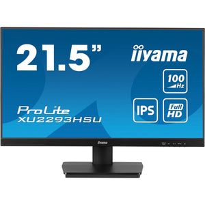 Iiyama prolite xu2293hsu-b7 21.5 monitor (zwart, hdmi, displayport, 2x usb-a, usb-b)
