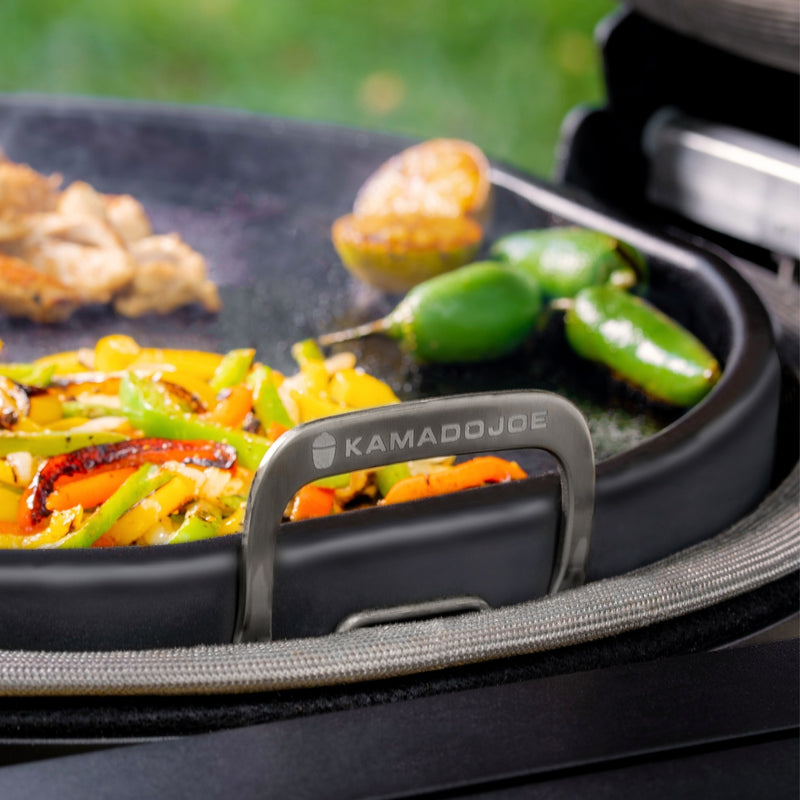 Load image into Gallery viewer, Kamado joe karbon steel griddle grillplaat
