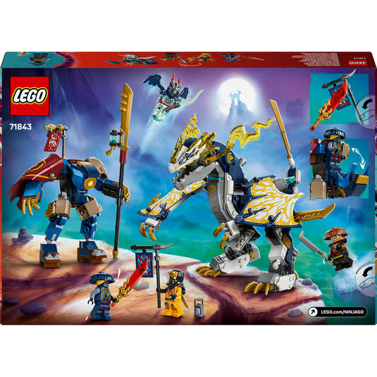 Lego ninjago - rogue's mecha drakenrijder constructiespeelgoed (71843)