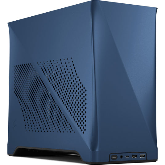 Fractal design era 2 midnight blue mini tower behuizing (donkerblauw | 2x usb-a | 1x usb-c)