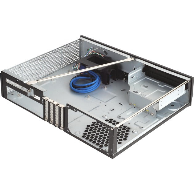 Afbeelding laden in galerijviewer, Silverstone ml04b htpc behuizing (zwart | 2x usb-a)
