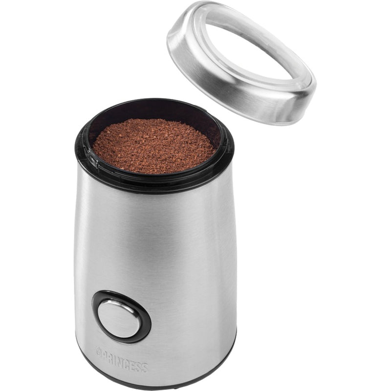 Load image into Gallery viewer, Princess 242196 koffiemolen rvs deluxe (roestvrij staal zilver)
