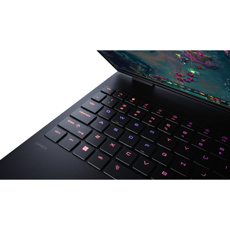 Load image into Gallery viewer, Hyperx omen 15 inch gaming laptop pc 15-ga0070nd 15.3 gaming laptop (zwart | i7-14650hx | rtx 5060 | 24 gb | 1 tb ssd | 180 hz)
