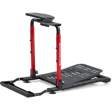 Next level racing wheel stand lite 2.0 standaard (zwart rood)