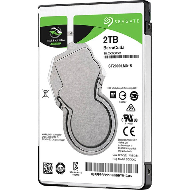 Chargez l'image dans la visionneuse de la galerie, Seagate barracuda 2 tb harde schijf (st2000lm015, sata 600)

