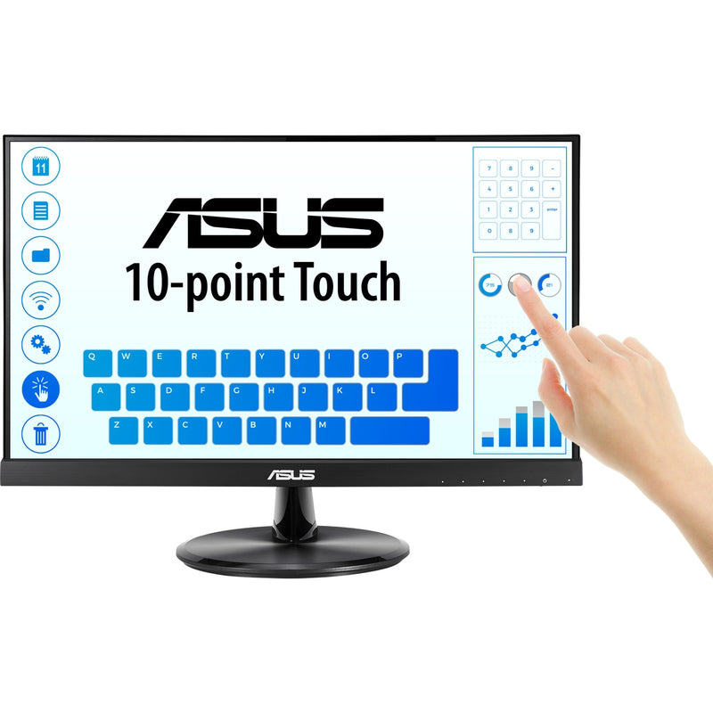 Load image into Gallery viewer, Asus vt229h touch monitor 21.5 (zwart, vga, hdmi)
