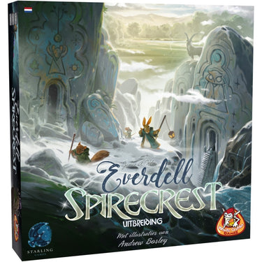 White goblin games everdell: spirecrest bordspel (nederlands, uitbreiding, 1 - 4 spelers, 60 minuten, vanaf 10 jaar)
