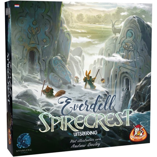White goblin games everdell: spirecrest bordspel (nederlands, uitbreiding, 1 - 4 spelers, 60 minuten, vanaf 10 jaar)