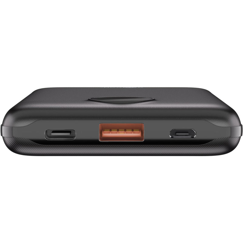 Load image into Gallery viewer, Goobay powerbank compact 10.000 mah (zwart, 10 ah, 1x usb-a, 1x usb-c, power delivery, quick charge)
