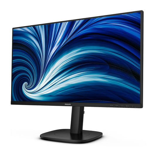 Philips 24b2u3601 00 23.8 monitor (zwart, hdmi, displayport, usb-c, lan, audio, 120 hz)