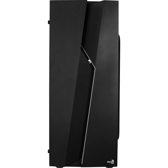 Aerocool bolt midi tower behuizing (zwart | 3x usb-a | rgb | window)
