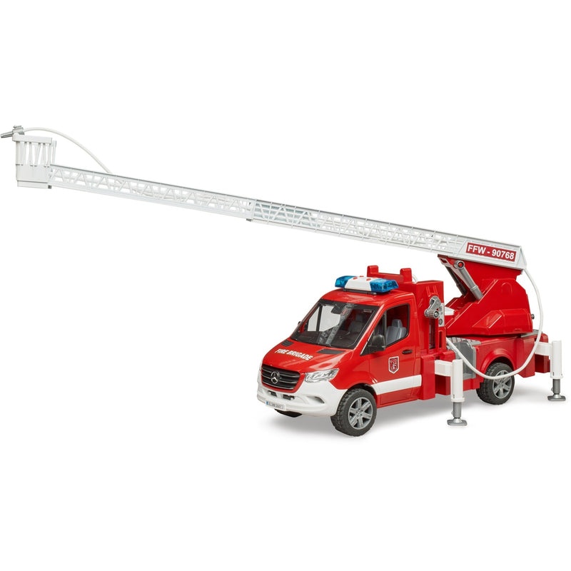 Load image into Gallery viewer, Bruder mb sprinter brandweerwagen met licht en geluid modelvoertuig (02673)

