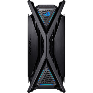 Asus rog hyperion gr701 big tower behuizing (zwart | 4x usb-a | 2x usb-c | rgb | tempered glass)