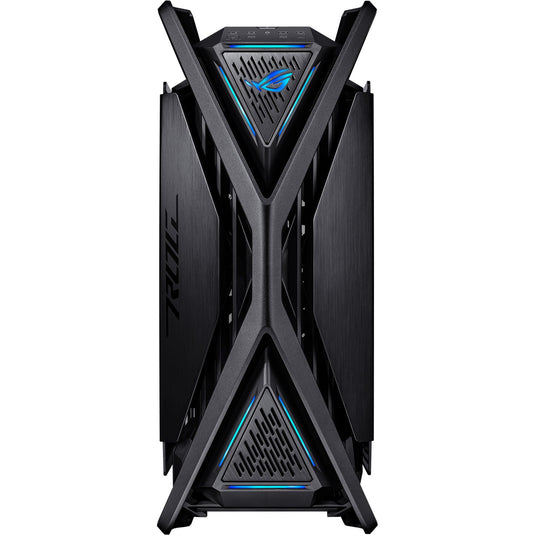 Asus rog hyperion gr701 big tower behuizing (zwart | 4x usb-a | 2x usb-c | rgb | tempered glass)