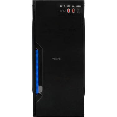 Inter-tech b-42 midi tower behuizing (zwart | 2x usb-a)