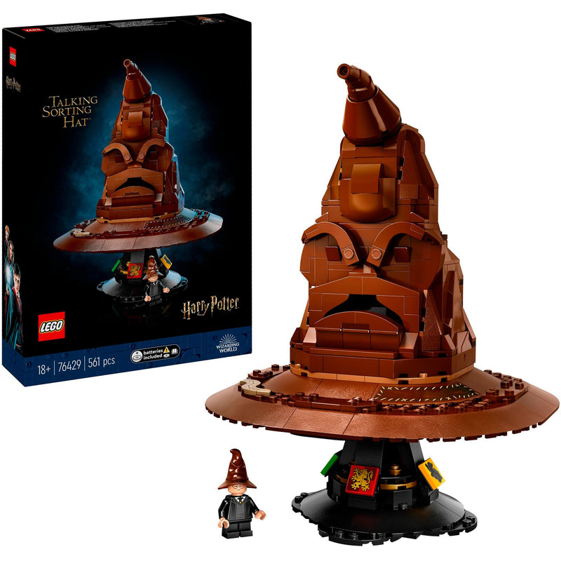 Load image into Gallery viewer, Lego harry potter 76429 pratende sorteerhoed + geluid
