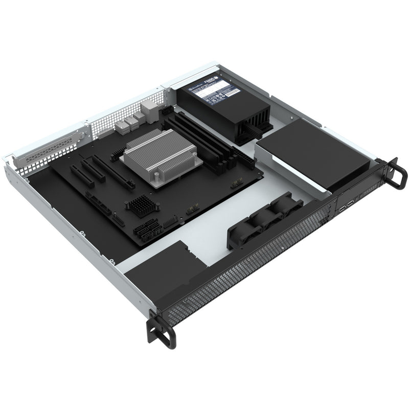 Afbeelding laden in galerijviewer, Silverstone rm100 1u rackmount, rack, serverbehuizing
