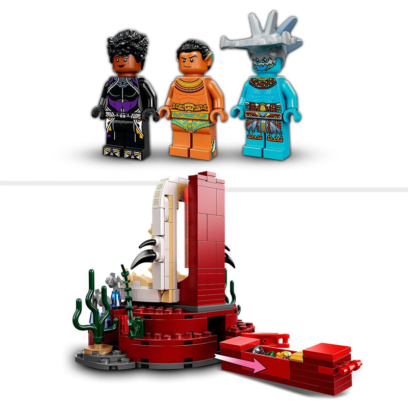 Load image into Gallery viewer, Lego marvel - koning namor’s troonzaal constructiespeelgoed (76213)
