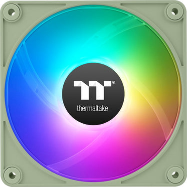 Thermaltake ct120 ex reverse argb sync pc cooling fan matcha green (3-fan pack) case fans (lichtgroen, 3 stuks, 120 x 120 x 25 mm, pwm)