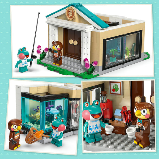 Lego animal crossing 77056 blathers museumcollectie