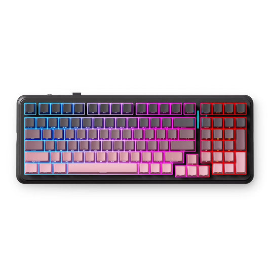 Mchose k99 v2 wireless mechanical black, gaming toetsenbord (us lay-out)