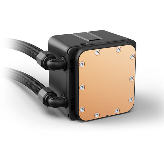 Sharkoon s100 argb waterkoeling (zwart, 4-pins pwm fan-connector)