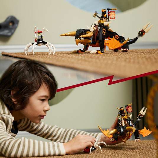 Lego ninjago - cole's aardedraak evo constructiespeelgoed (71782)