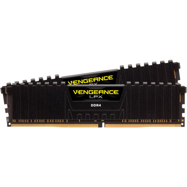 Corsair vengeance lpx 32 gb ddr4-3200 (2x 16 gb) werkgeheugen (zwart, cmk32gx4m2e3200c16, xmp 2.0)