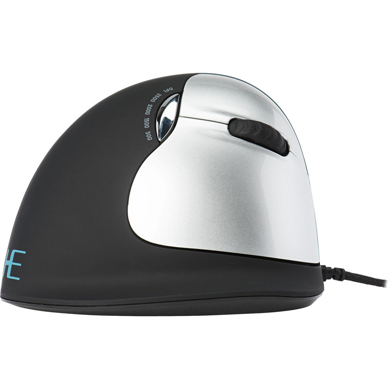Chargez l'image dans la visionneuse de la galerie, R-go tools he break ergonomische muis (zwart zilver, 2400dpi, rechts, large (handlengte boven de 185mm))
